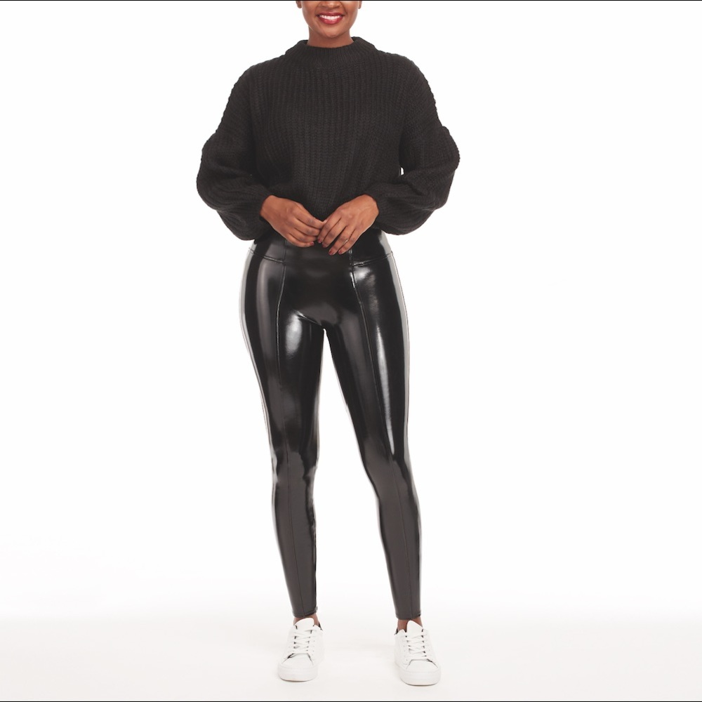 SPANX LATEX LEGGINGS ‼️
